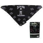 Fresh Pawz Death Row Black Cooling Bandana in Size Small