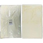 Bone Dry Ultra Soft White Faux Fur Pet Crate Liner in XXXL