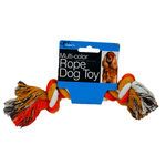 Multi-Color Knotted Rope Dog Toy