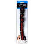 Striped Nylon Dog Collar